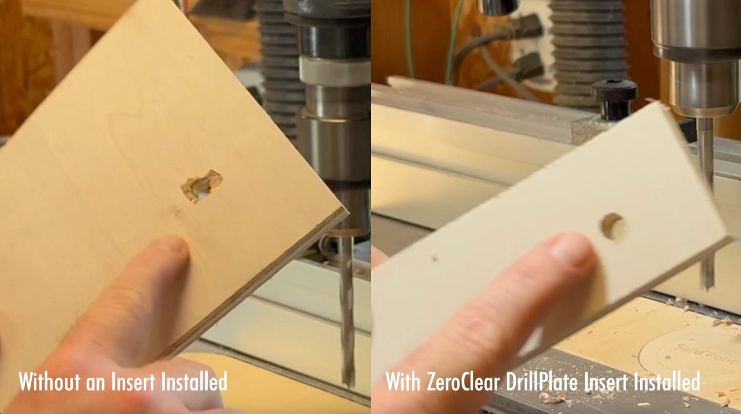 ZeroClear DrillPlate™ for ShopSmith 510/520