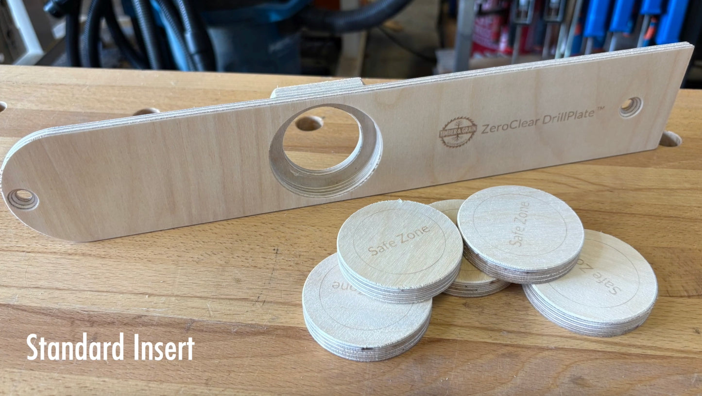 ZeroClear DrillPlate™ for ShopSmith 510/520