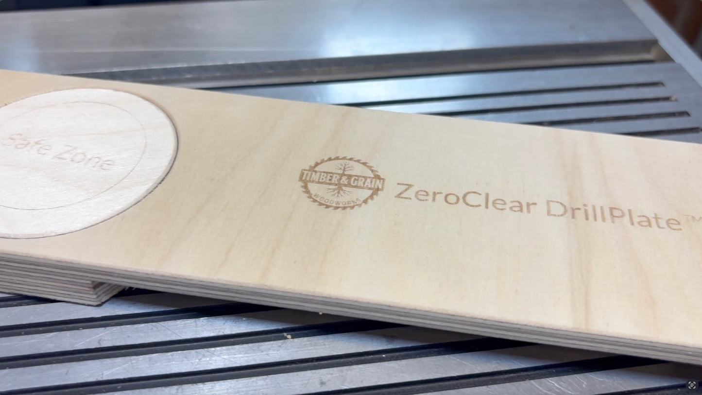ZeroClear DrillPlate™ for ShopSmith 510/520